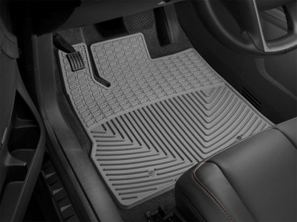 WeatherTech 2022+ Honda Civic (Hatchback w/Auto Trans or Sedan) Front Rubber Mats - Grey - Graveyard Performance