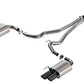 Borla 2024 Ford Mustang 2.3L Ecoboost S-Type Black Chrome Catback Exhaust w/ Quad Tips - Non-Active
