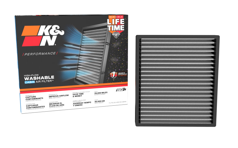 K&N 14-24 Infiniti Q50 Cabin Air Filter - Graveyard Performance