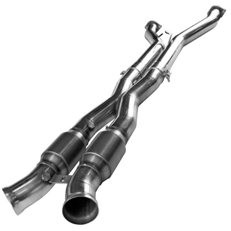 Kooks 97-04 Chevy Corvette 3in x 3in Cat SS X-Pipe Kooks HDR Req - Graveyard Performance