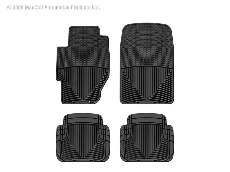 WT Rubber Mats - Front - Blk - Graveyard Performance
