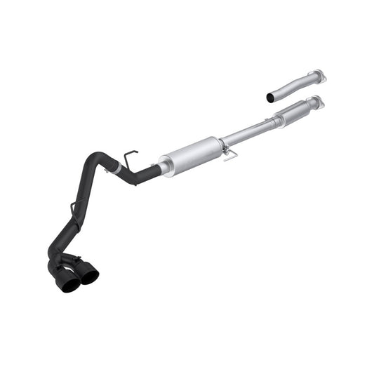 MBRP 21-26 Ford F-150 3in Cat Back Single Side Exit Exhaust - Black - Graveyard Performance