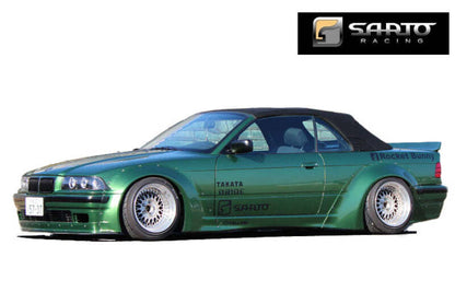GReddy 92-99 BMW E36 Rocket Bunny Sarto Racing Aero Kit (Req Factory 3-series (non-M) Bumper) - Graveyard Performance
