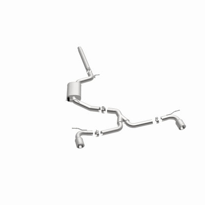 MagnaFlow SYS C/B Dual Split Rear Exit 4in Polished Tips 2015 VW GTI 2.0L Turbo - Graveyard Performance