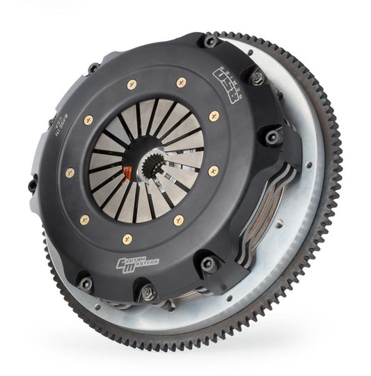 Clutch Masters 01-05 BMW M3 E46 6spd w/SMG FX850 Race Twin Disc Clutch Kit w/ Steel Flywheel - Graveyard Performance