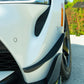 AutoTecknic Front Bumper Dry Carbon Canard Set - A90 Supra 2020-Up