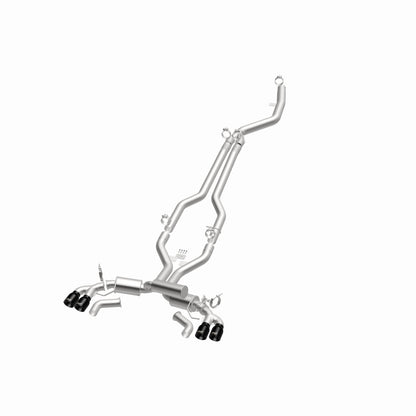 MagnaFlow BMW SPEQ Series Cat-Back Exhaust System Black Chrome - Graveyard Performance