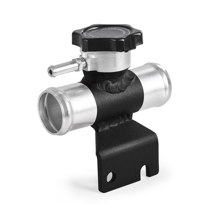 Mishimoto 08-15 Mitsubishi Lancer Evo X Coolant Fill Inlet - Black - Graveyard Performance