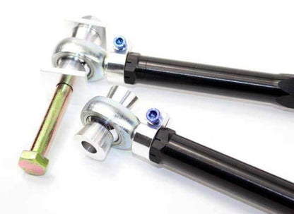 SPL Parts 06-13 BMW 3 Series/1 Series (E9X/E8X) Rear Toe Links w/Eccentric Lockouts (Excl M Models) - Graveyard Performance