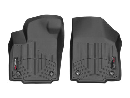 WeatherTech 2017+ Audi R8 Coupe/Spyder Front FloorLiner - Black - Graveyard Performance