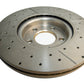 DBA 06+ MazdaSpeed3 Front Drilled & Slotted Street Series Rotor