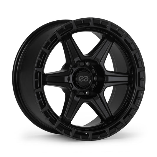 Enkei Trail-Finder 18x9 / 6x139.7 BP / ET42 / 106.1mm Bore - Matte Black Wheel