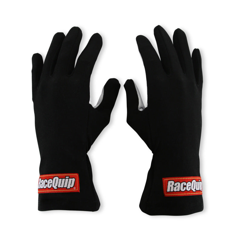 RaceQuip Black Basic Race Glove - Small - Graveyard Performance