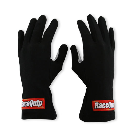 RaceQuip Black Basic Race Glove - Small