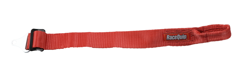 RaceQuip Tow Loop With Soft Loop Ring - Graveyard Performance