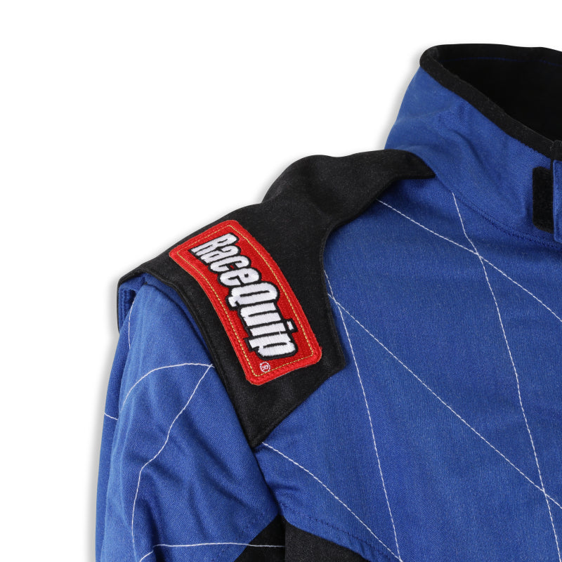 RaceQuip Blue Chevron-5 Suit SFI-5 - 2XL - Graveyard Performance