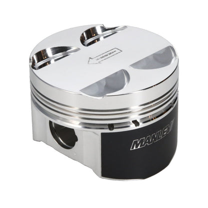 Manley Hyundai Genesis Coupe 2.0L Turbo 86.0mm +.5mm Oversized Bore 9.3:1 Dish Piston Set with Rings - Graveyard Performance