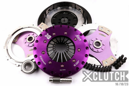 XClutch 17-21 Honda Civic Type R 2.0L 9in Twin Solid Ceramic Clutch Kit - Graveyard Performance