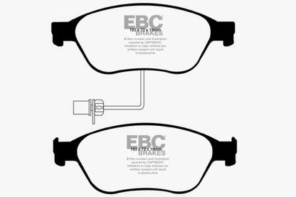 EBC 03-10 Audi A8 Quattro 4.2 Redstuff Front Brake Pads - Graveyard Performance