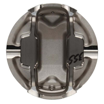 Wiseco Acura 4v Domed +8cc STRUTTED 89.0MM Piston Shelf Stock Kit - Graveyard Performance