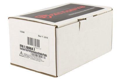 FactionFab F-Spec Rear Brake Pads Subaru WRX 2003-2005 - Graveyard Performance
