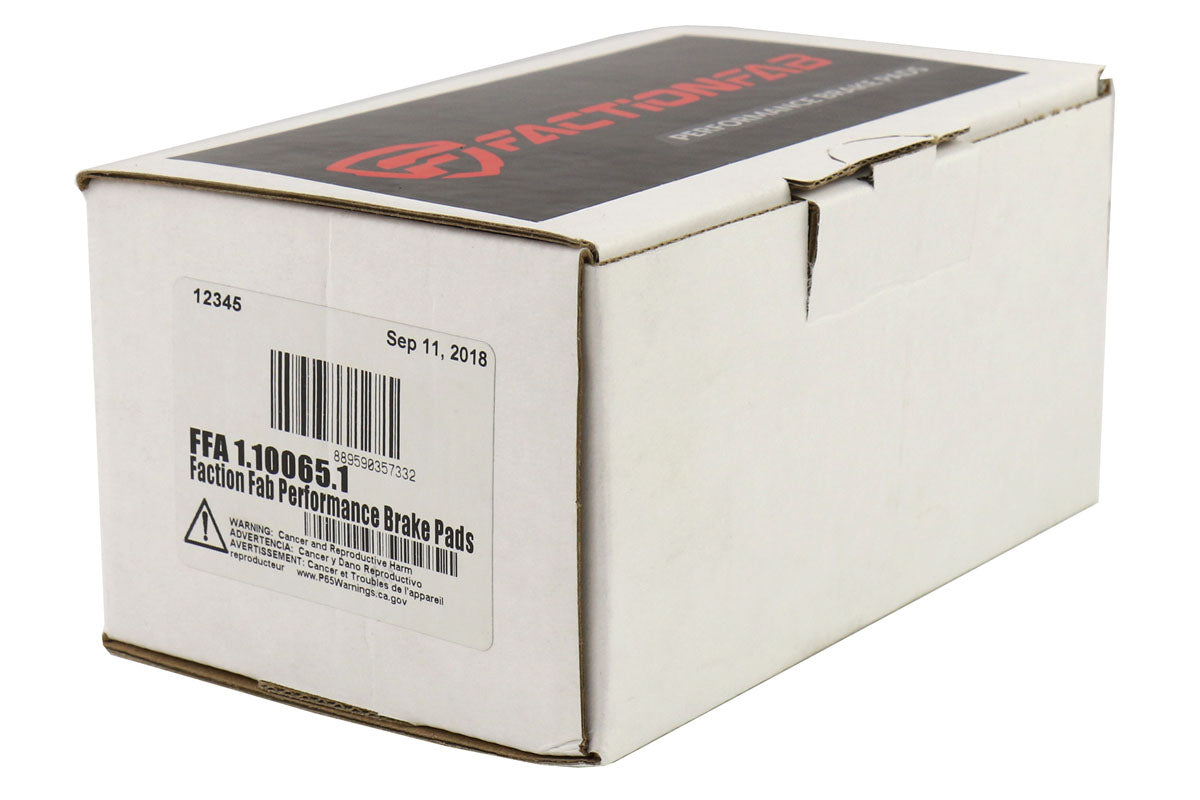 FactionFab F-Spec Front Brake Pads Subaru WRX 2002-2003 - Graveyard Performance
