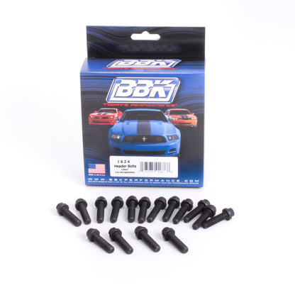 BBK Ford Modular 4.6 5.4 Exhaust Header Bolts 8mm 1.25 x 30mm (16) - Graveyard Performance