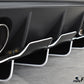 Ford Focus RS (2016-2018) Rear Diffuser V3 - FSPE