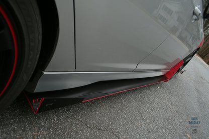 Ford Focus RS (2016-2018) & ST (2011-2018) Side Skirts V4 - FSPE