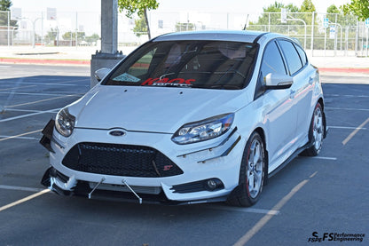 Ford Focus ST (2011-2014) Front Splitter V1 - FSPE
