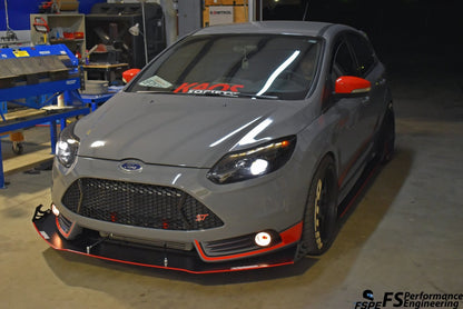 Ford Focus ST (2011-2014) Front Splitter V2 - FSPE