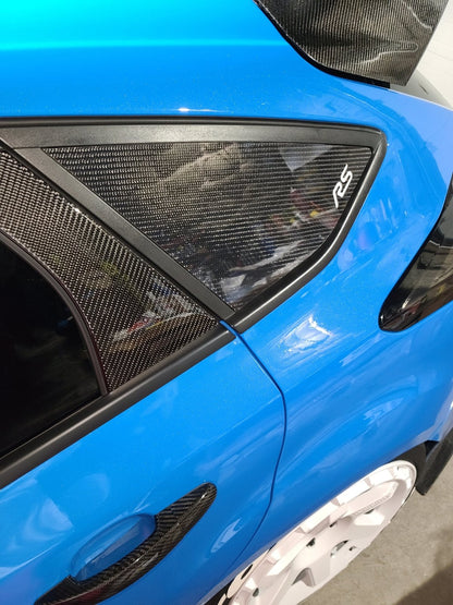 Ford Focus ST (2011-2018) / RS (2016-2018) Carbon Fiber Rear Window Covers - FSPE