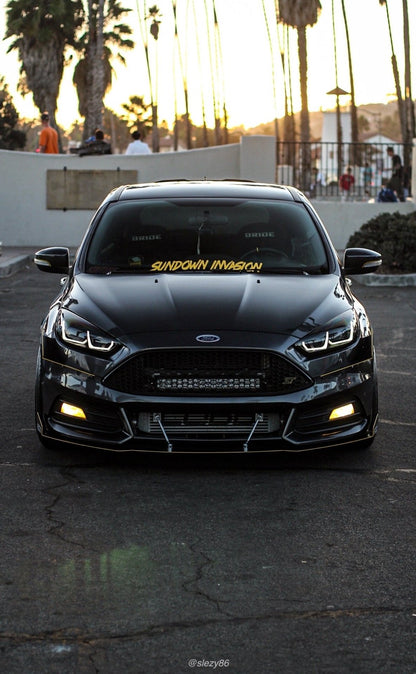 Ford Focus ST (2015-2018 Facelift) Front Splitter V1 - FSPE