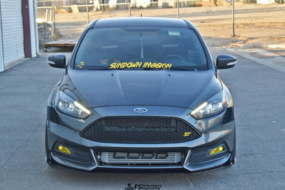 Ford Focus ST (2015-2018 Facelift) Front Splitter V1 - FSPE