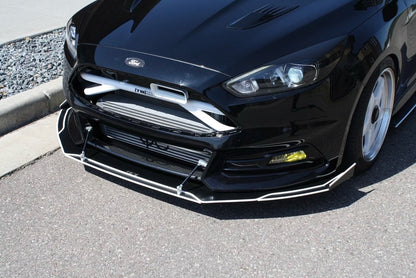 Ford Focus ST (2015-2018) Front Splitter V4 - 2 Layer - FSPE