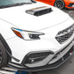 Subaru WRX Carbon Fiber Wind Splitter w/ Rods 2022-2023