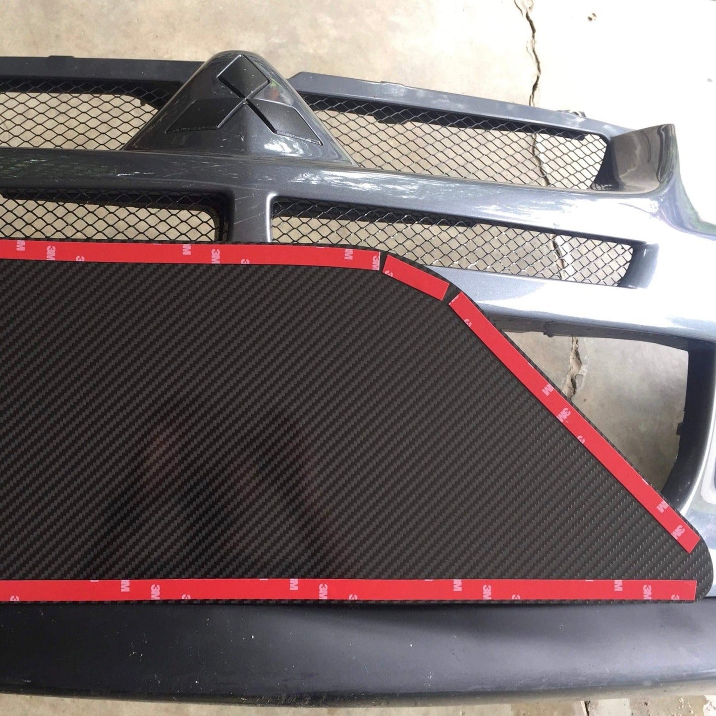 JDC Carbon Fiber Bumper Shutters (Evo 8) - Graveyard Performance