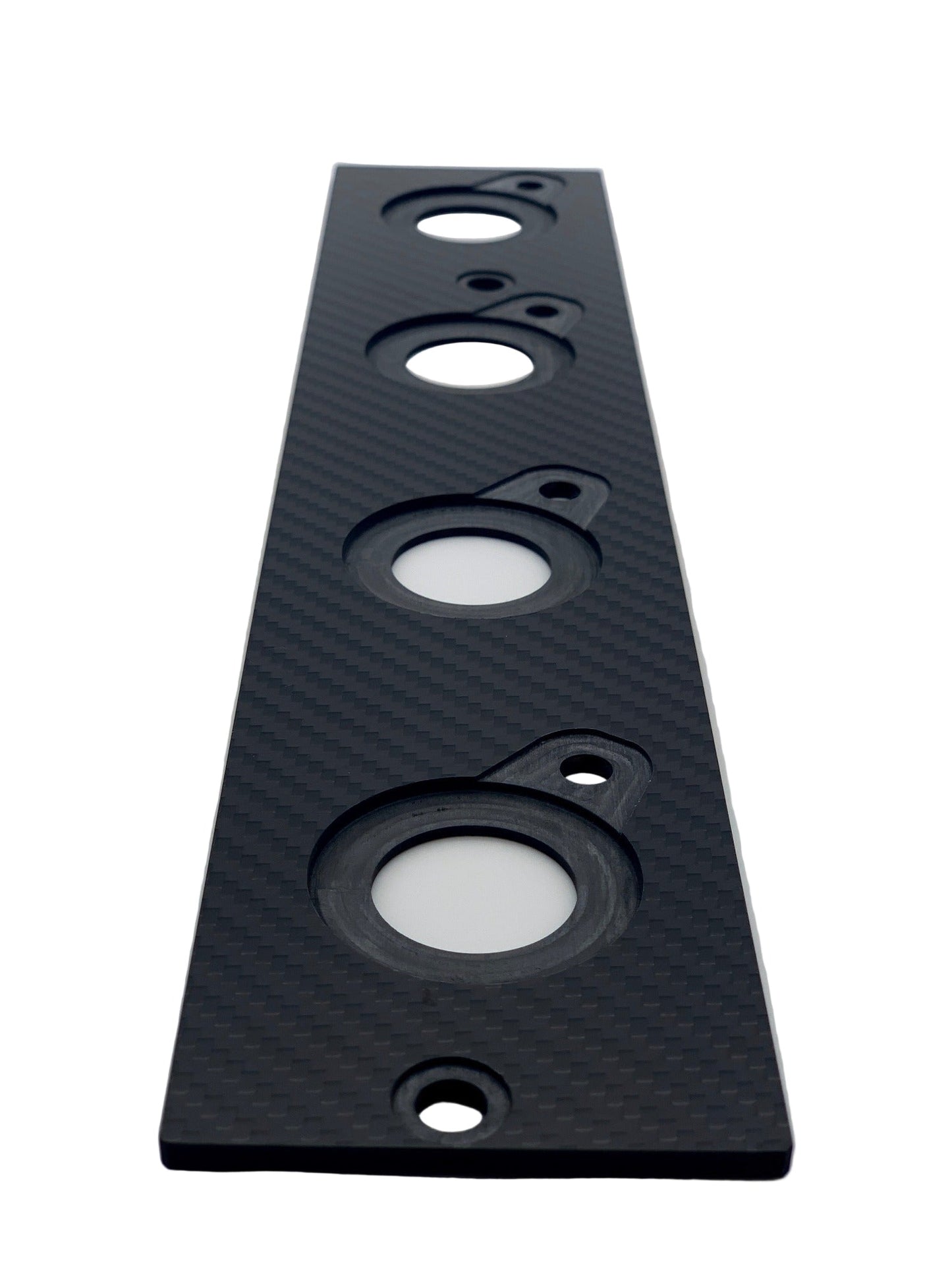JDC "Show Series" Carbon Fiber Coil On Plug Mounting Plate (Evo 4-9) - Graveyard Performance