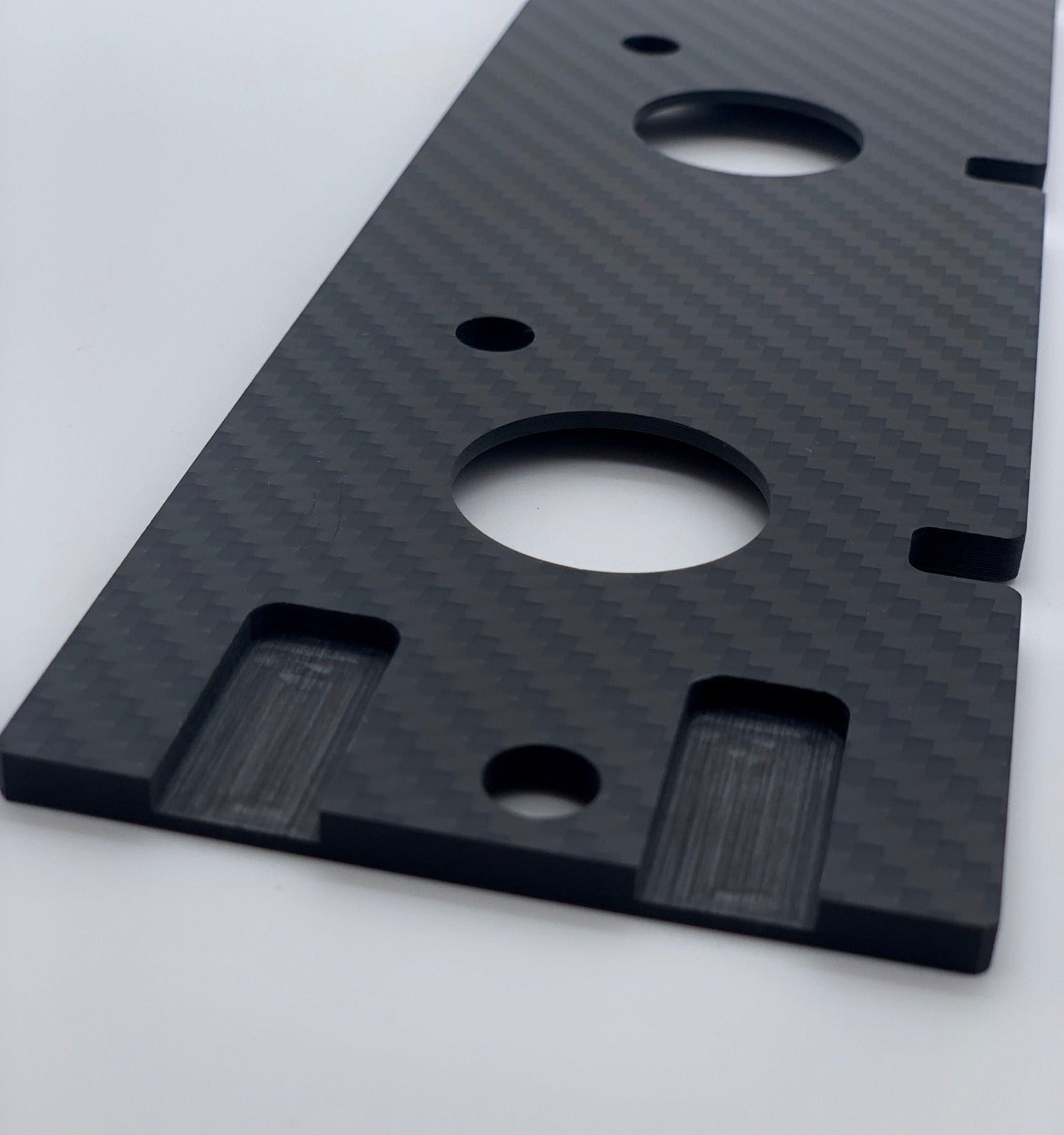 JDC "Show Series" Carbon Fiber Coil On Plug Mounting Plate (Evo 4-9) - Graveyard Performance