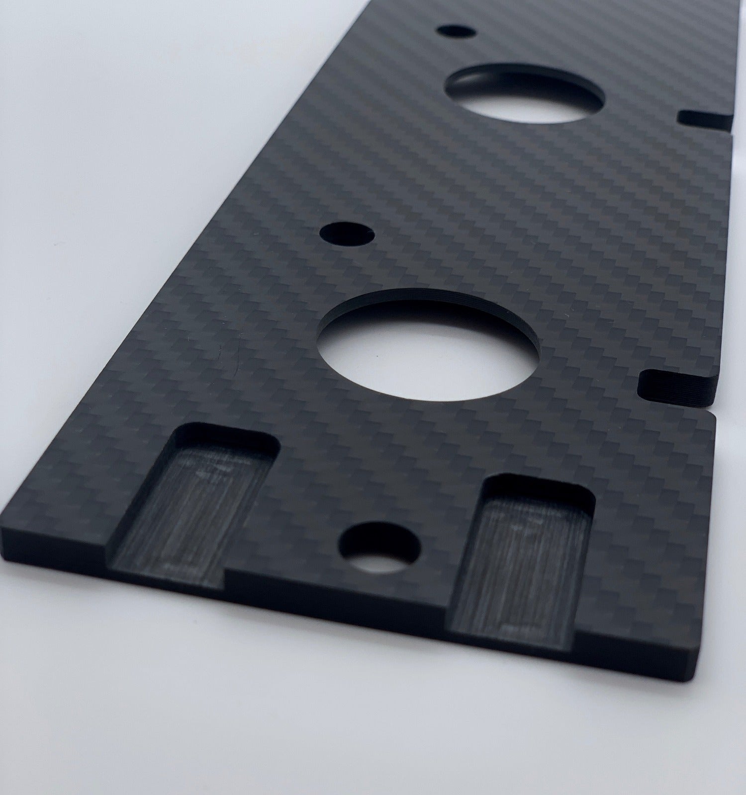 JDC "Show Series" Carbon Fiber Coil On Plug Mounting Plate (Evo 4-9) - Graveyard Performance
