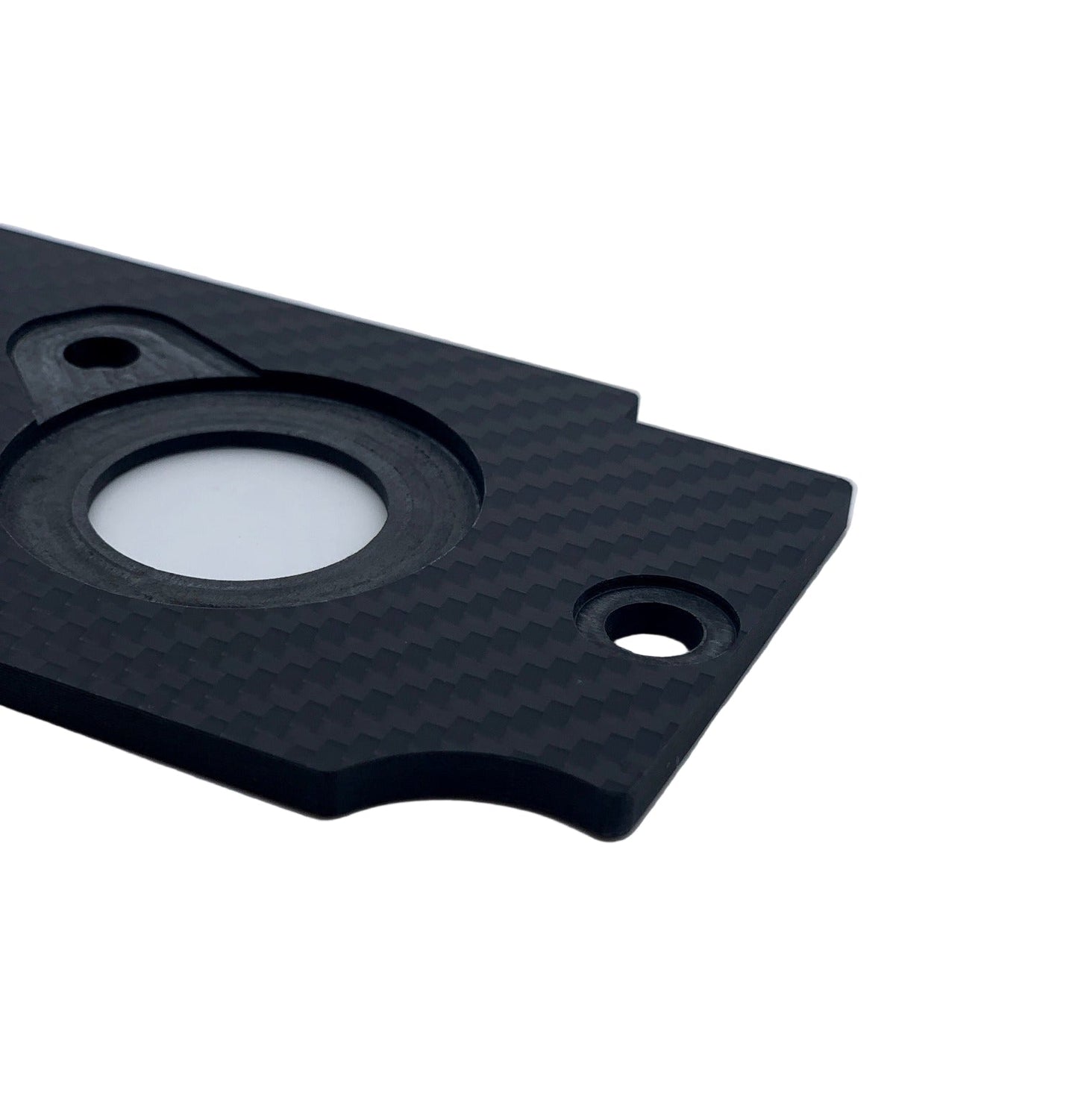 JDC "Show Series" Carbon Fiber Coil On Plug Mounting Plate (Evo 4-9) - Graveyard Performance