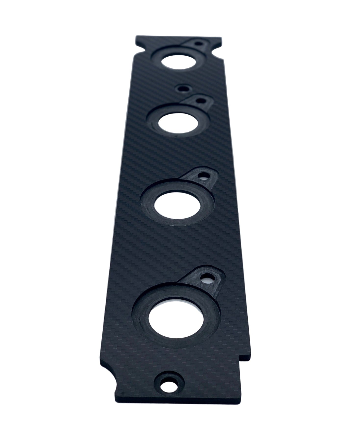 JDC "Show Series" Carbon Fiber Coil On Plug Mounting Plate (Evo 4-9) - Graveyard Performance
