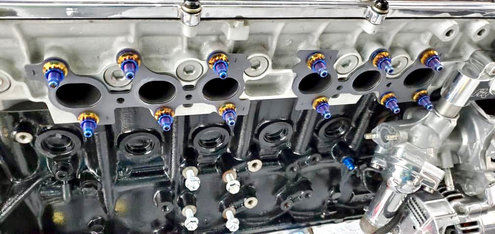 JDC Titanium Exhaust Manifold Stud Kit (MK4 Supra) - Graveyard Performance