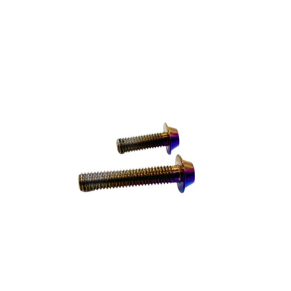 JDC Titanium Flush-Fit Bolt/Washer Kit (M5x0.8) - Graveyard Performance