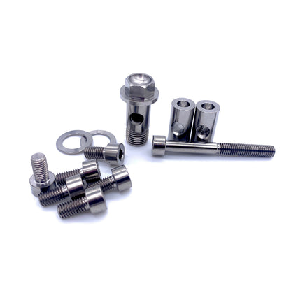 JDC Titanium TiAL Q Blow Off Valve Hardware - Graveyard Performance