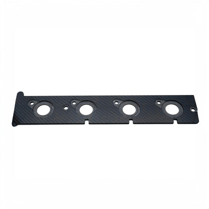 JDC "Show Series" Carbon Fiber Coil On Plug Mounting Plate (Evo 4-9) - Graveyard Performance