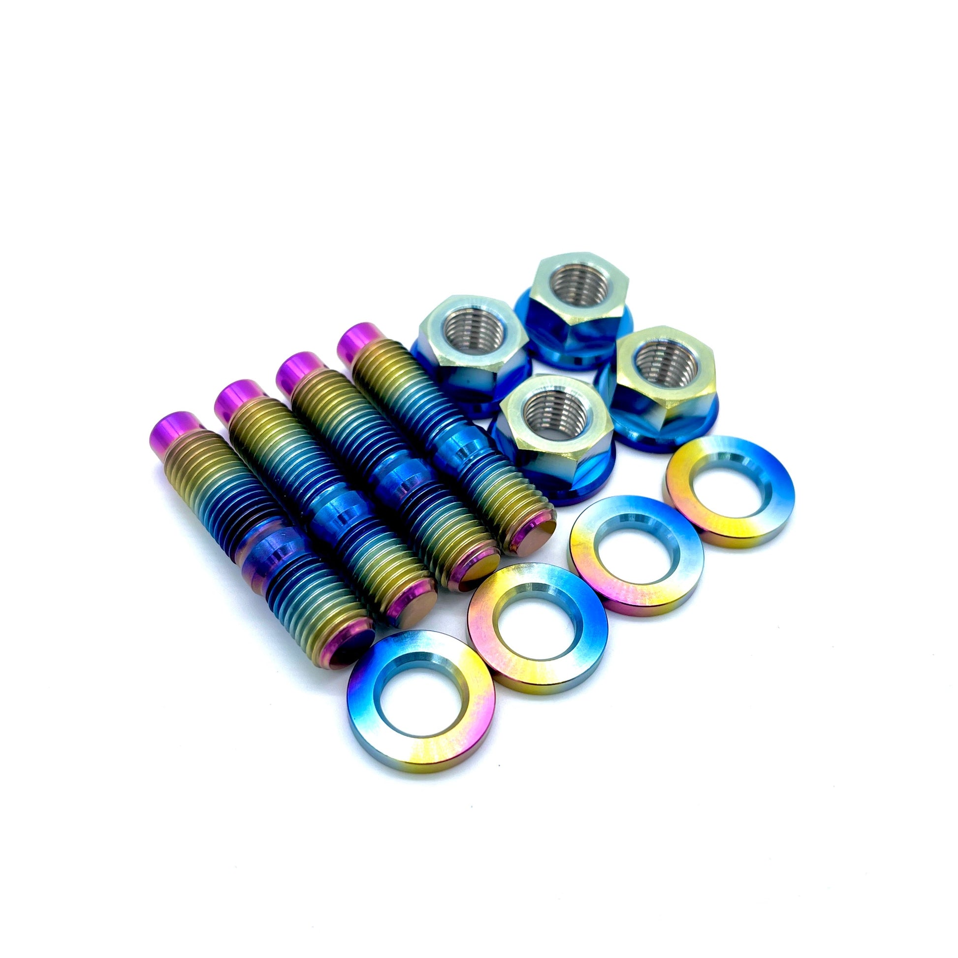 JDC Titanium Stud Sets M8/M10 (Universal) - Graveyard Performance