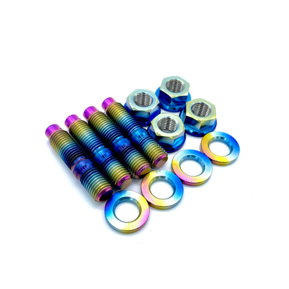 JDC Titanium Stud Sets M8/M10 (Universal) - Graveyard Performance