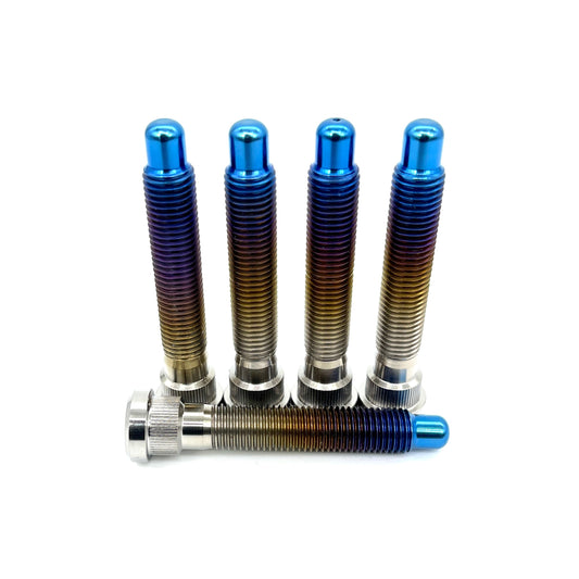 JDC Titanium Extended Wheel Studs (Multiple Applications) - Graveyard Performance