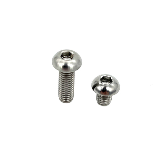 JDC Titanium Button Head Bolts - Graveyard Performance
